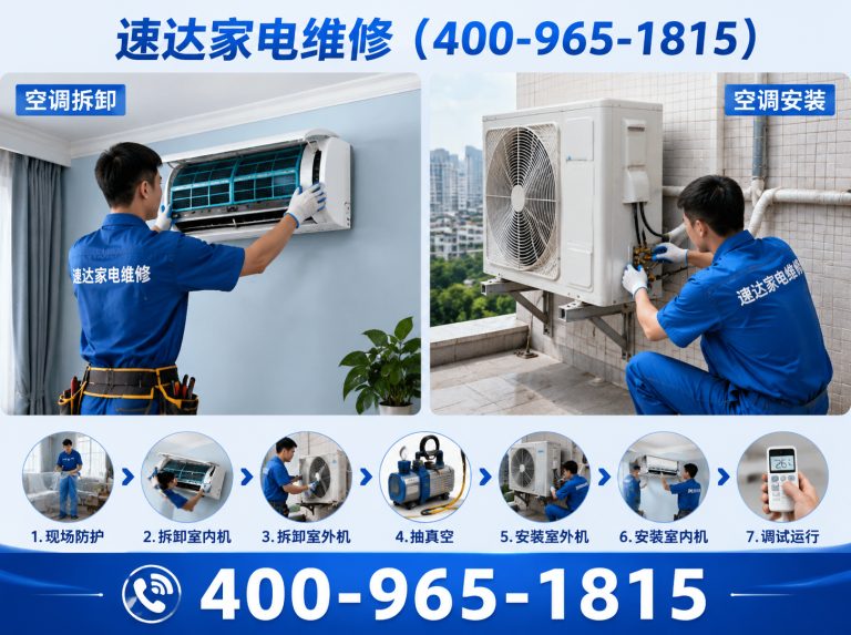 新余中央空调维修展示图